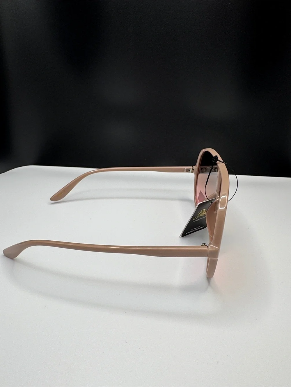 Pink Gradient Shield Sunglasses (8-0) UV 400